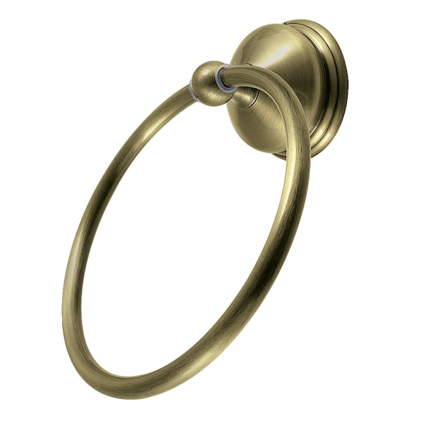 Kingston Brass Towel Ring, Antique Brass BA1164AB - main